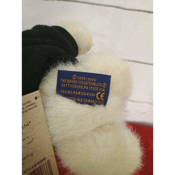 Boyds Plush Birthday Bear "Over The Hill" Hat & Shirt Collectible 1988-2003 - Picture 6 of 10